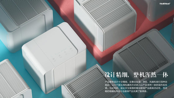 Multi Function EPI068 Desktop Air Purifier Humidifier Fan Night Light Four In One