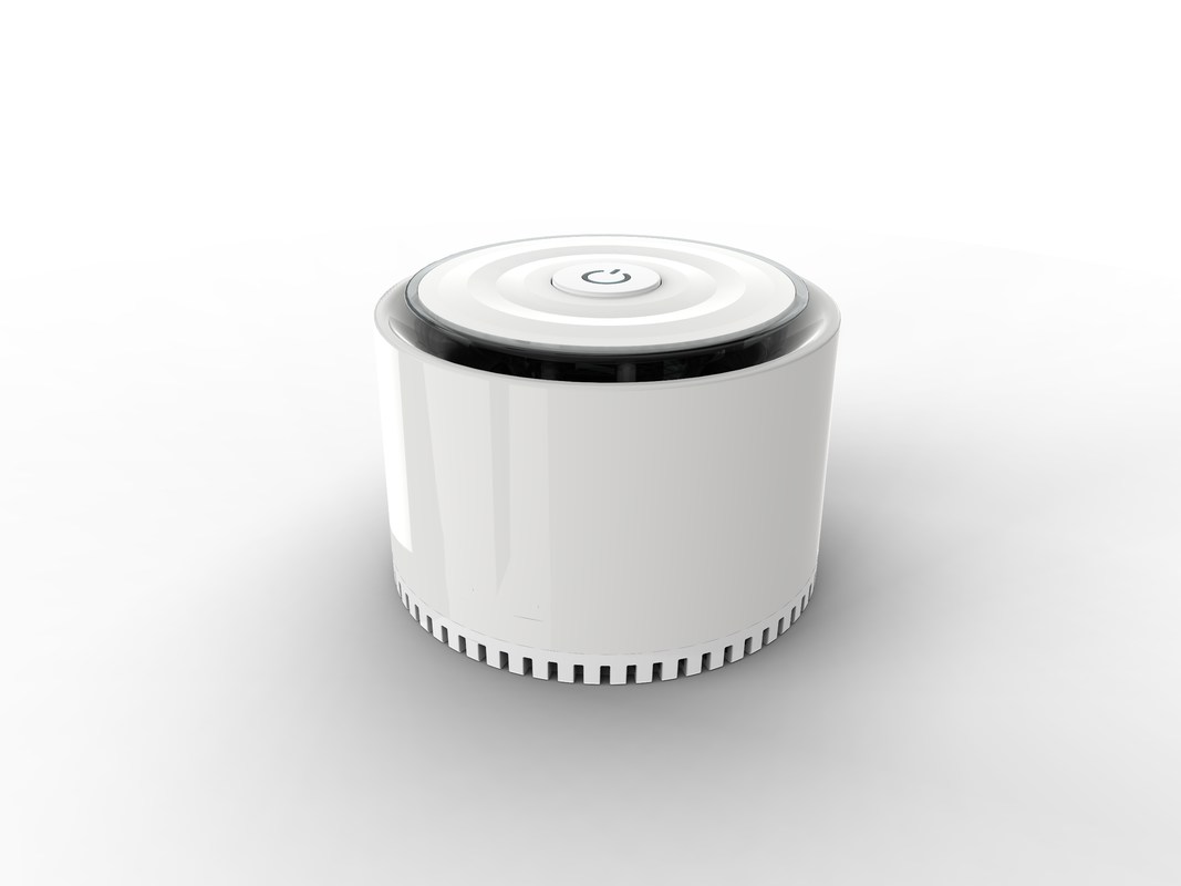 Freshener H13 True HEPA Car Air Purifier with Active Carbon Filter 25dB/A